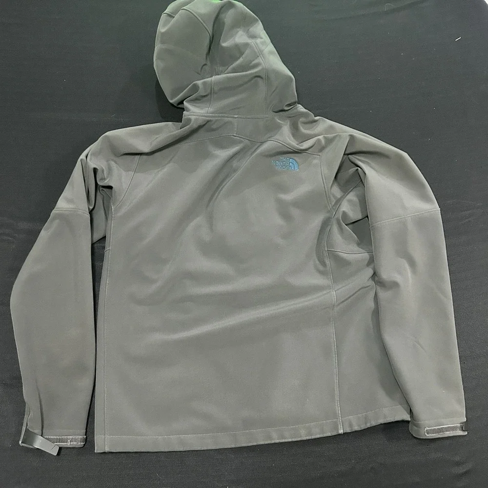 The North Face Jacket Men Medium Gray Apex Bionic Soft Shell Windwall Hiking